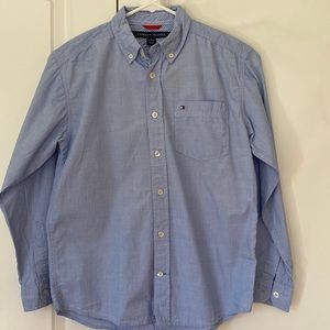 Tommy Hilfiger boys button down dress shirt 12-14